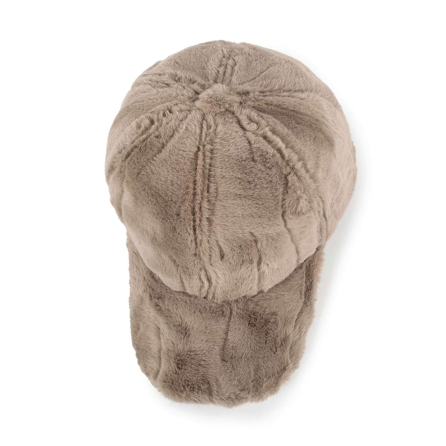 Cappellino da baseball in ecopelliccia