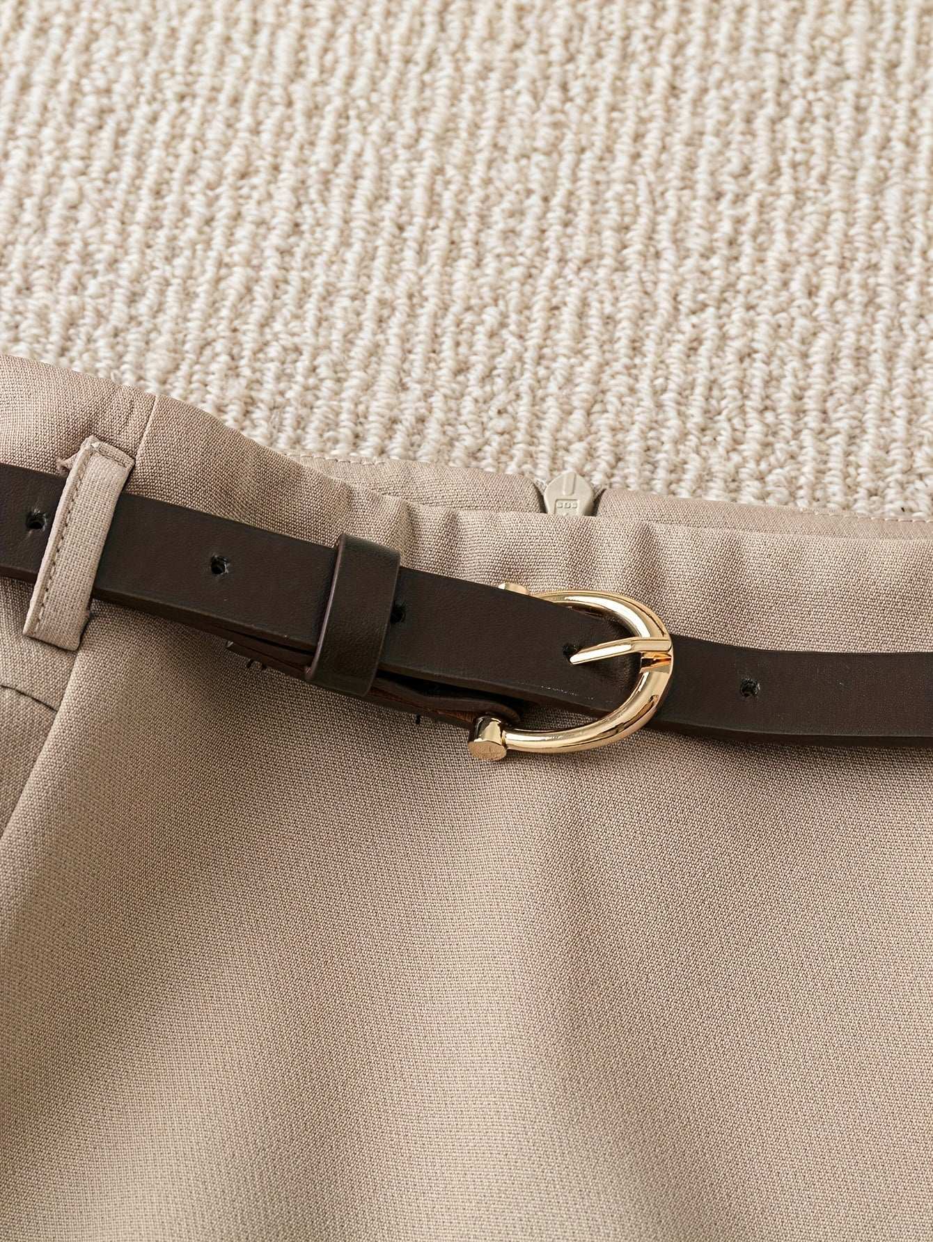 Shorts a portafoglio con cintura elegante
