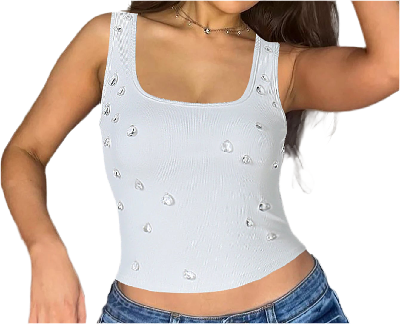Top con Strass