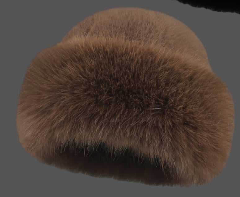 Colbacco donna in ecopelliccia Cappello invernale elegante e caldo