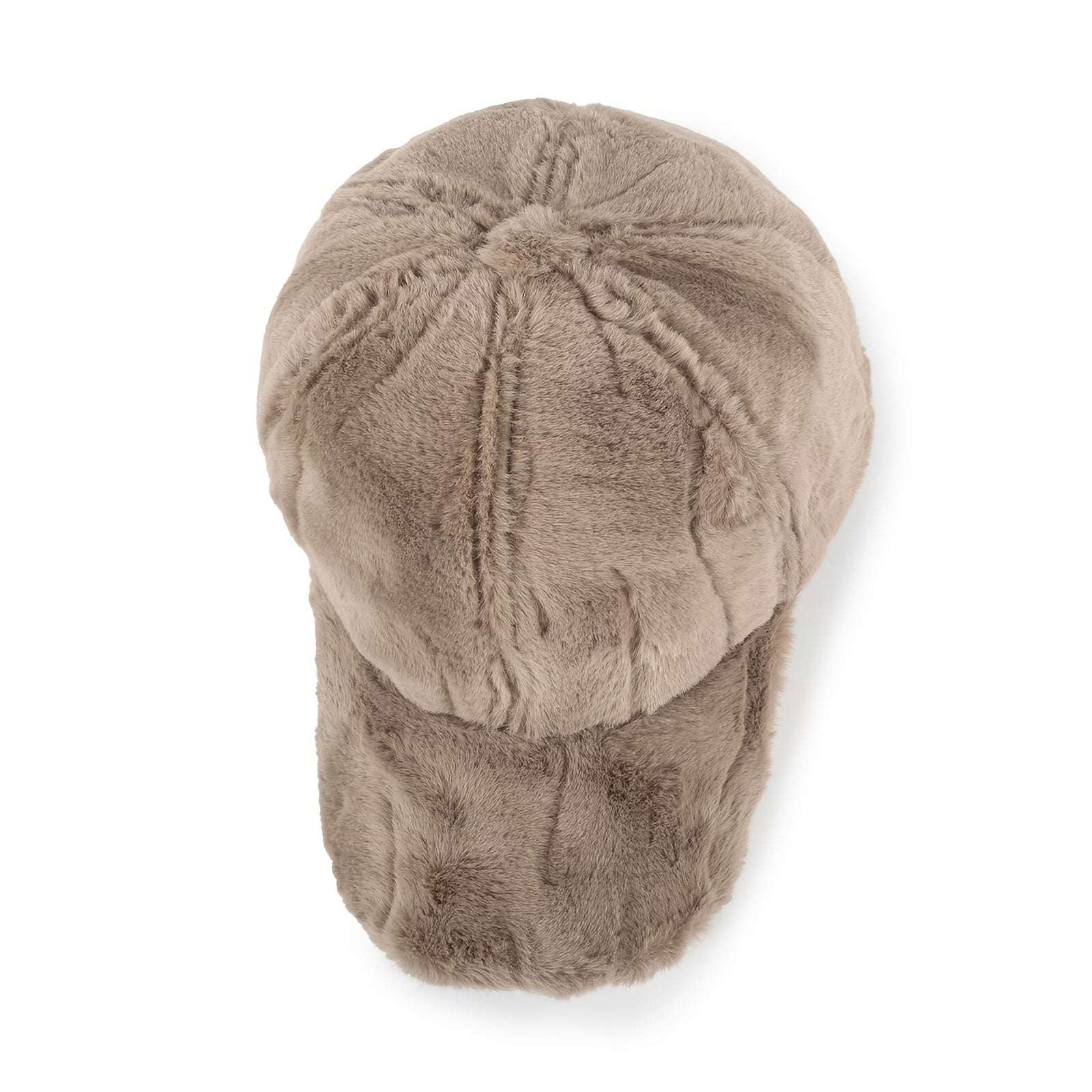 Cappellino da baseball in ecopelliccia