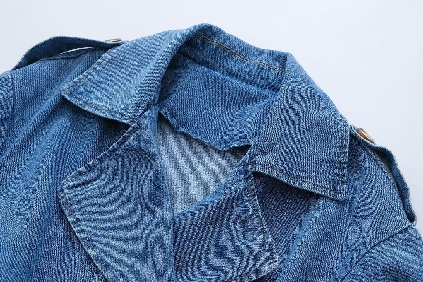 Denim Trench