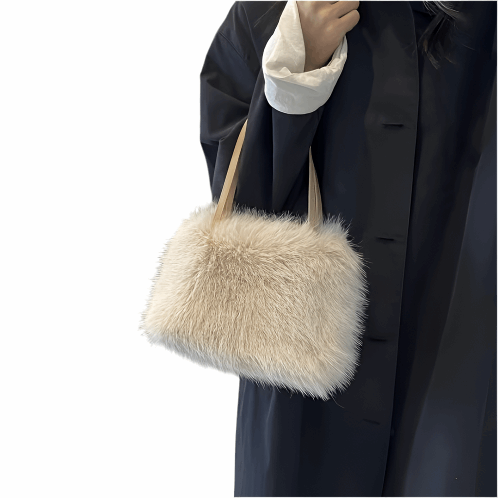Borsa shopper donna in ecopelliccia