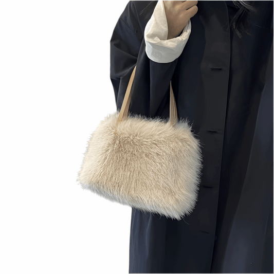 Borsa shopper donna in ecopelliccia