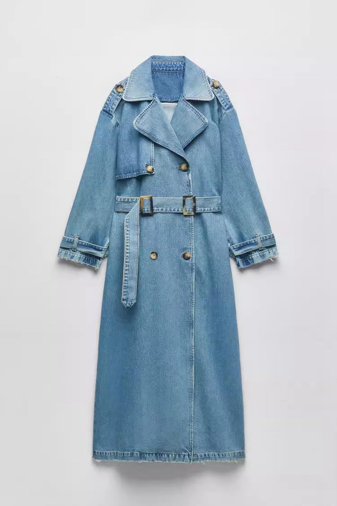 Denim Trench