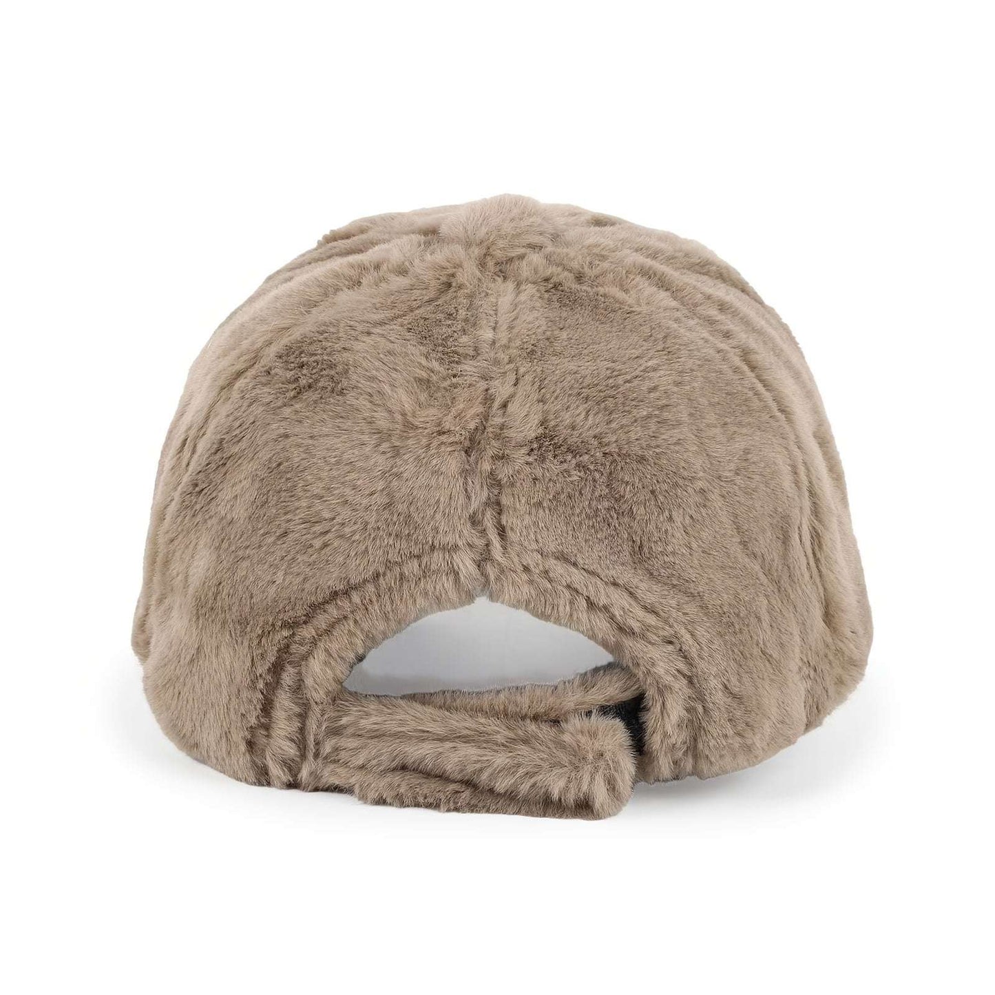 Cappellino da baseball in ecopelliccia