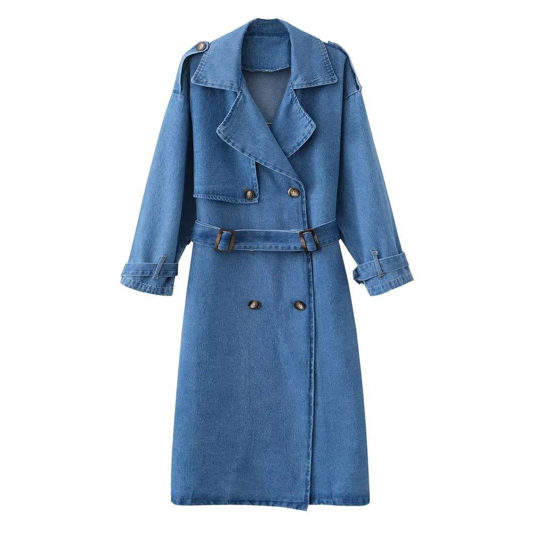 Denim Trench