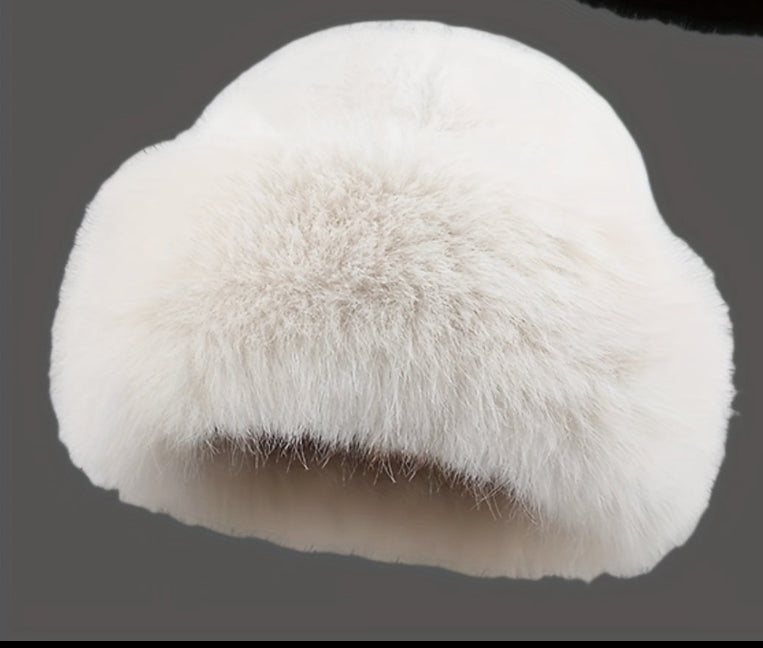 Colbacco donna in ecopelliccia Cappello invernale elegante e caldo