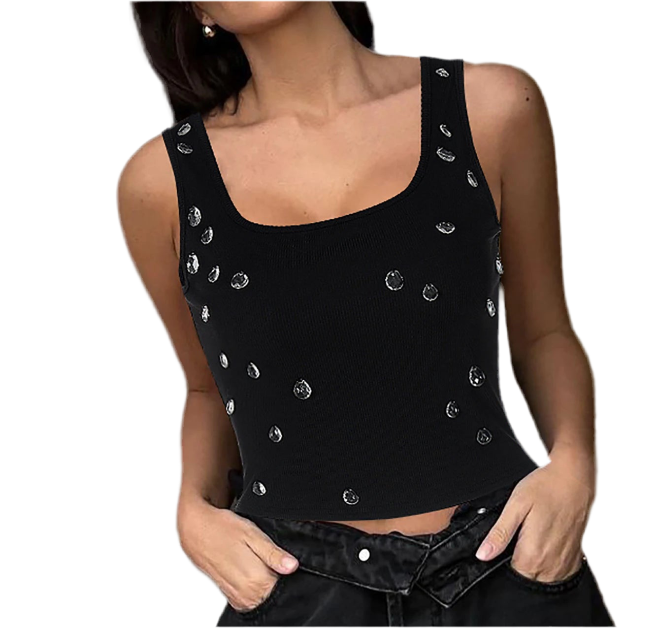 Top con Strass