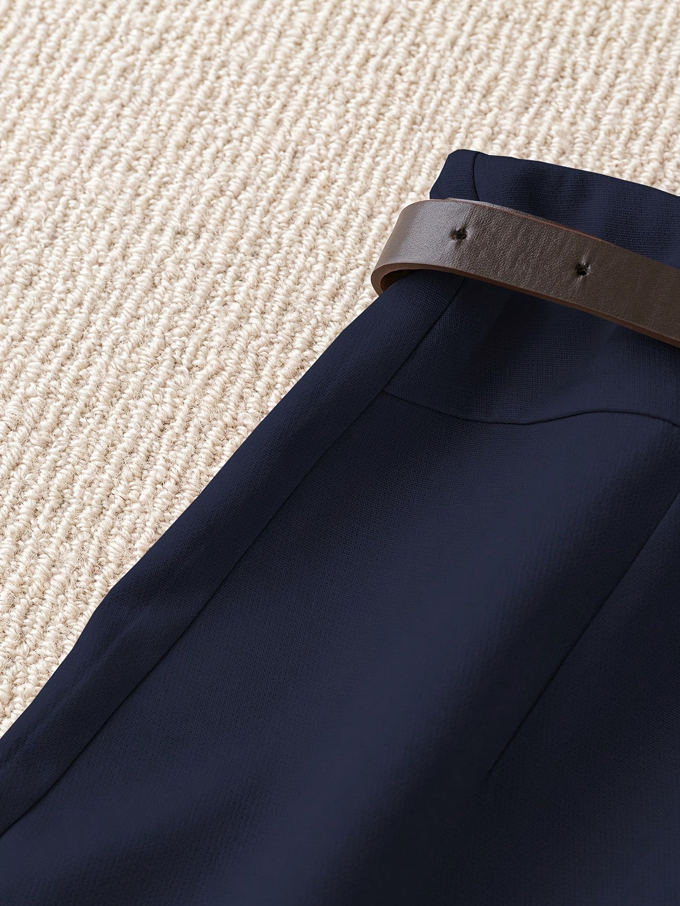 Shorts a portafoglio con cintura elegante