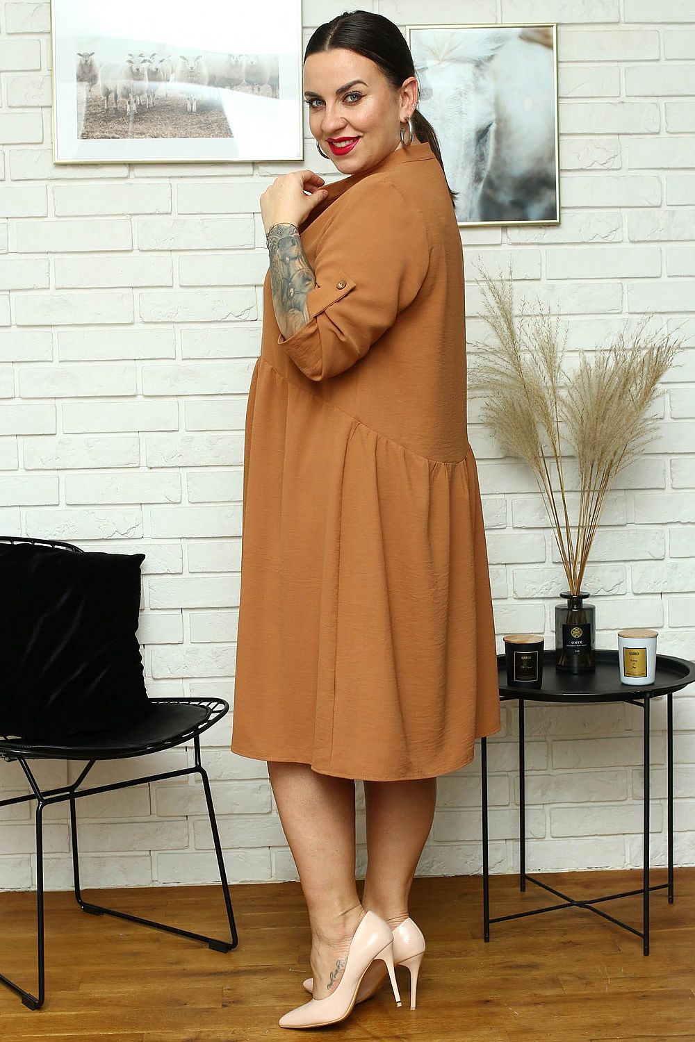 Plus size Robe